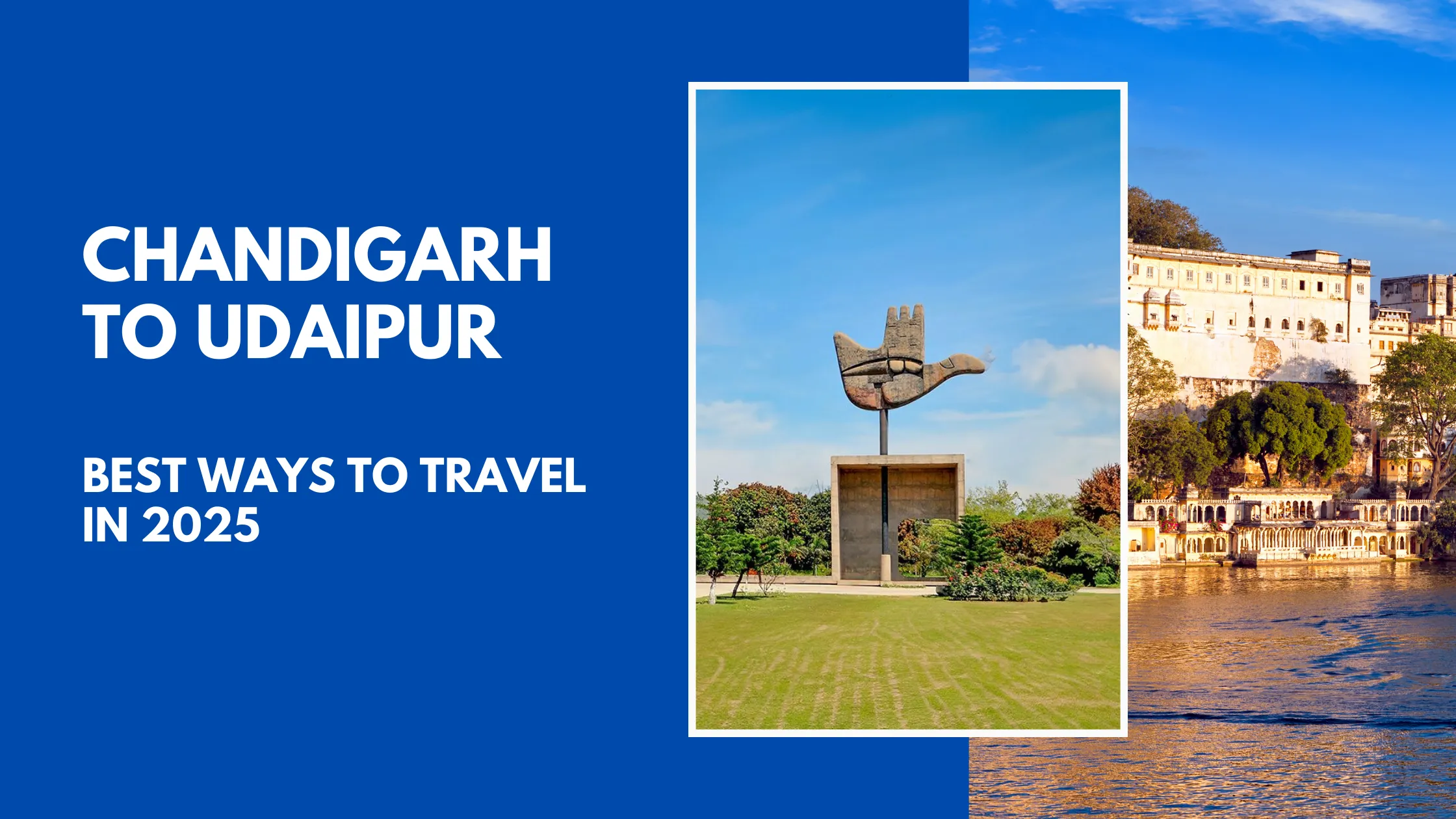 Chandigarh to Udaipur