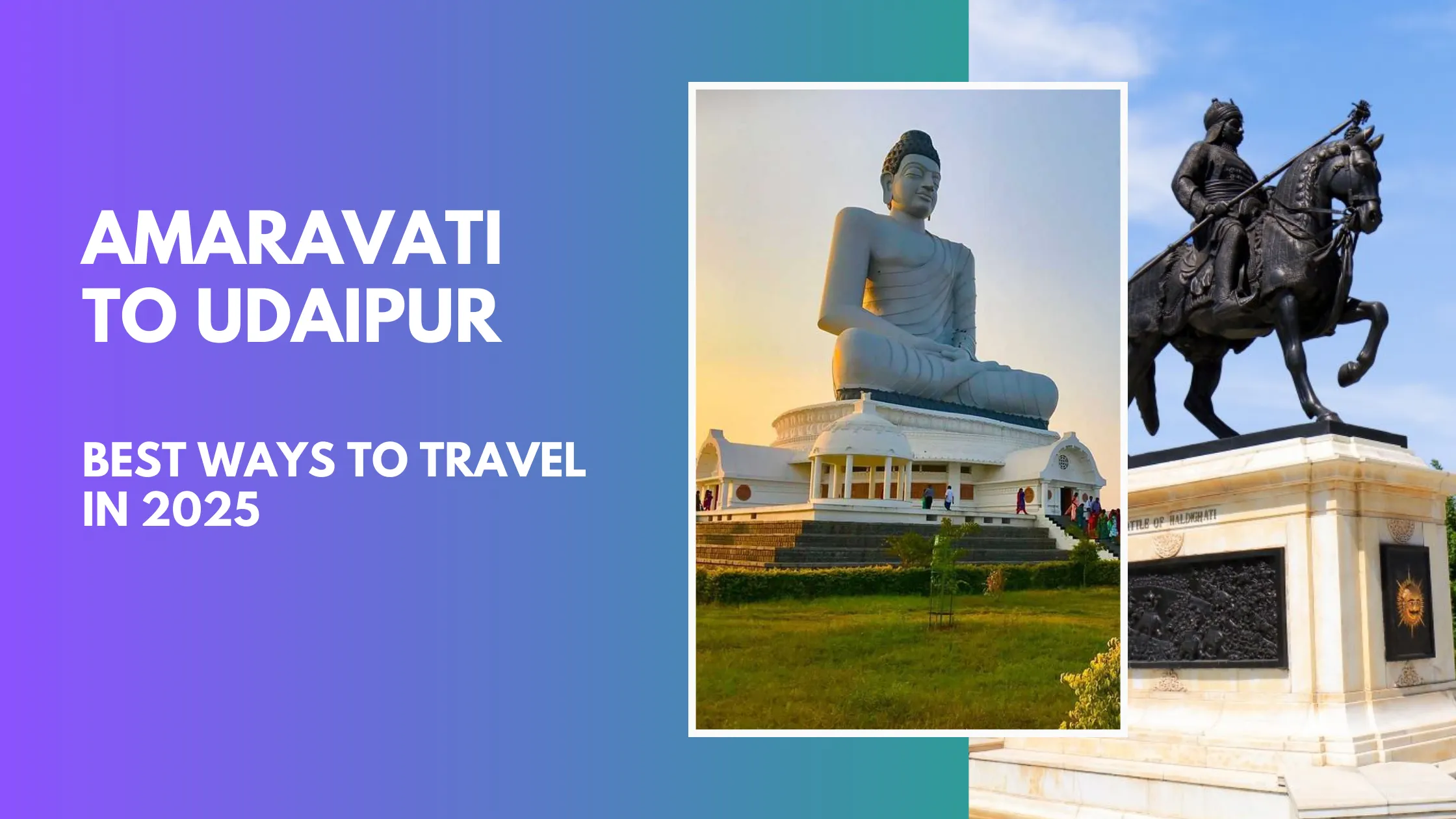 Amaravati to Udaipur