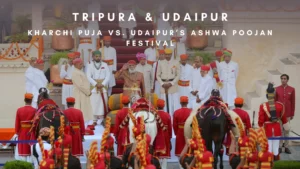 Kharchi Puja vs. Udaipur’s Ashwa Poojan Festival