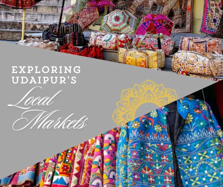Udaipur’s Local Markets