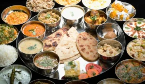Rajasthani Thali in Udaipur