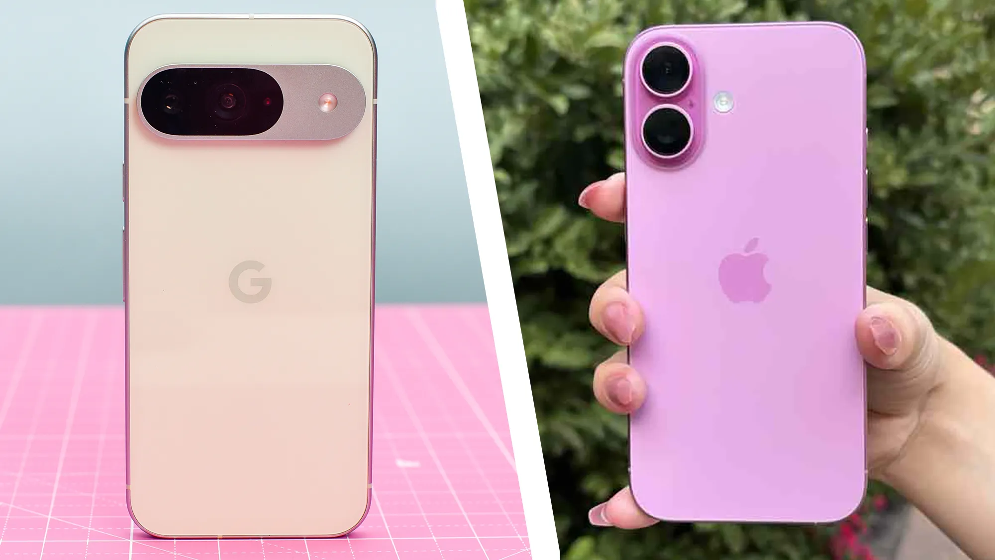 Google Pixel 10 vs iPhone 17