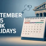 Bank Holidays in September 2025