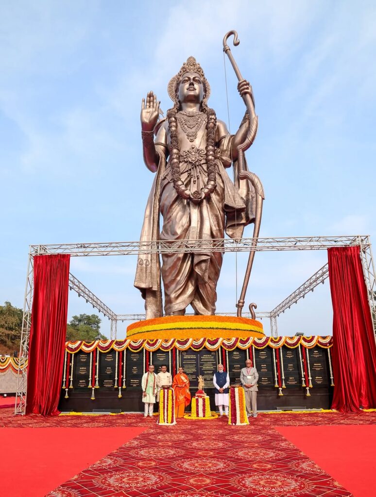 Lord Rama statue in Goa