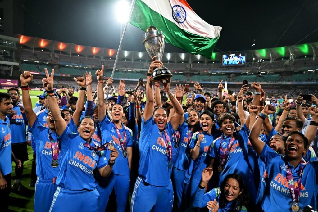 India Celebrates Historic Women’s Cricket World Cup 2025